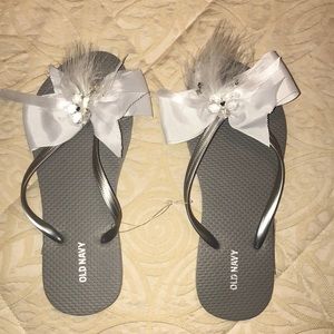 Old navy customized flip flops